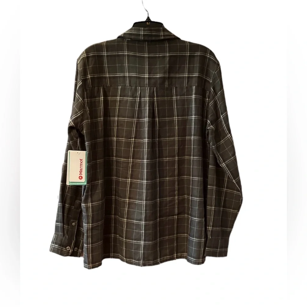 NWT Marmot Women Fairfax Boyfriend Midweight Flannel Shirt - Picture 6 of 13